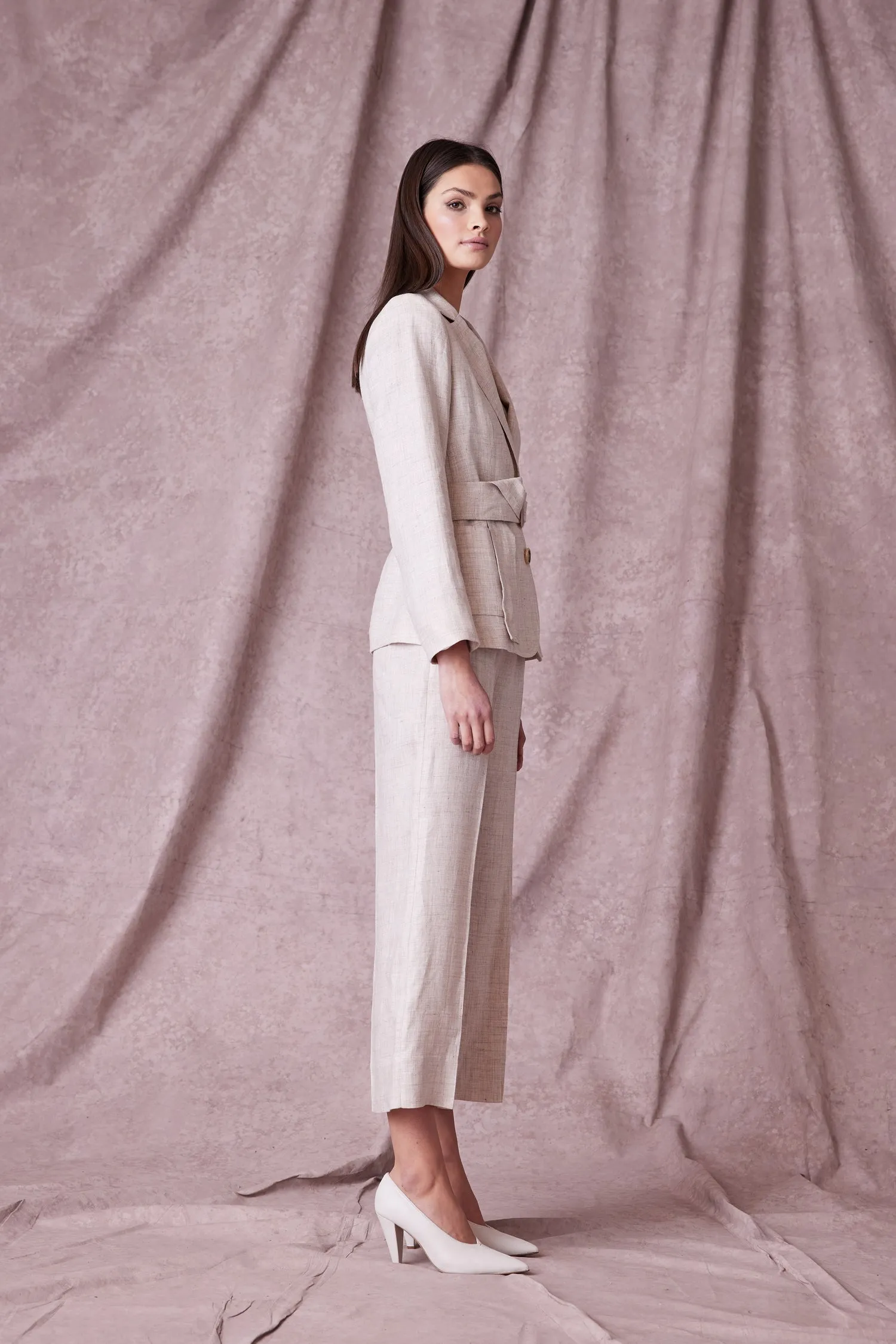 Relaxed Blazer - Natural