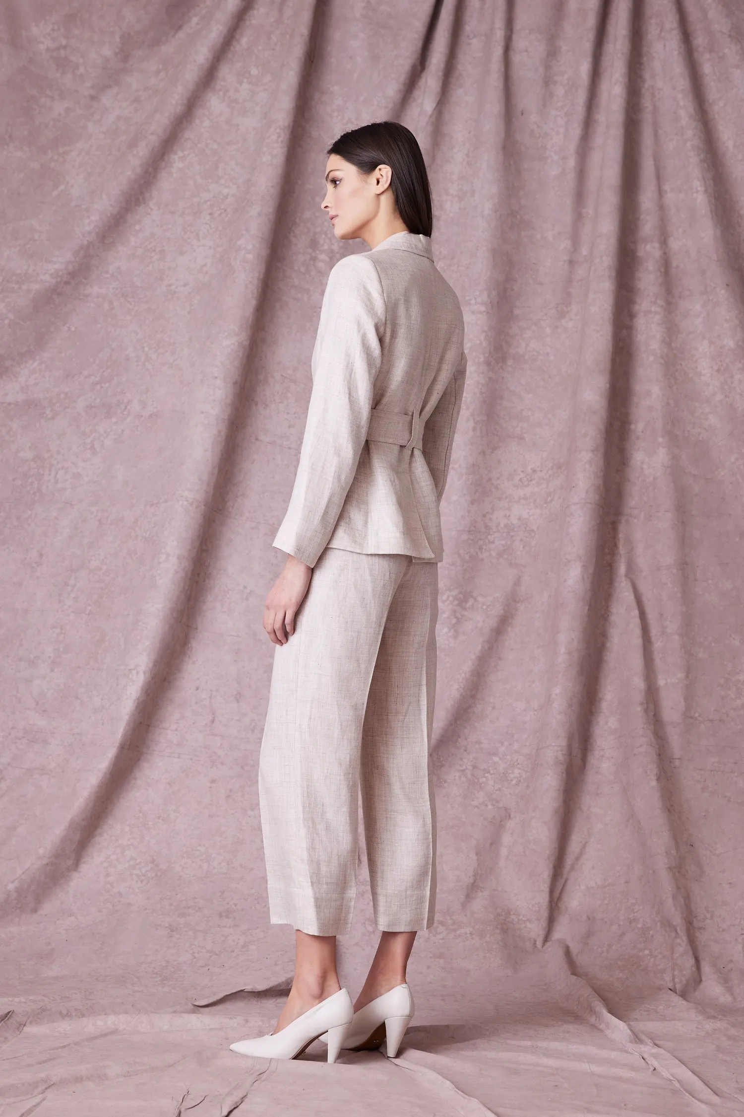 Relaxed Blazer - Natural
