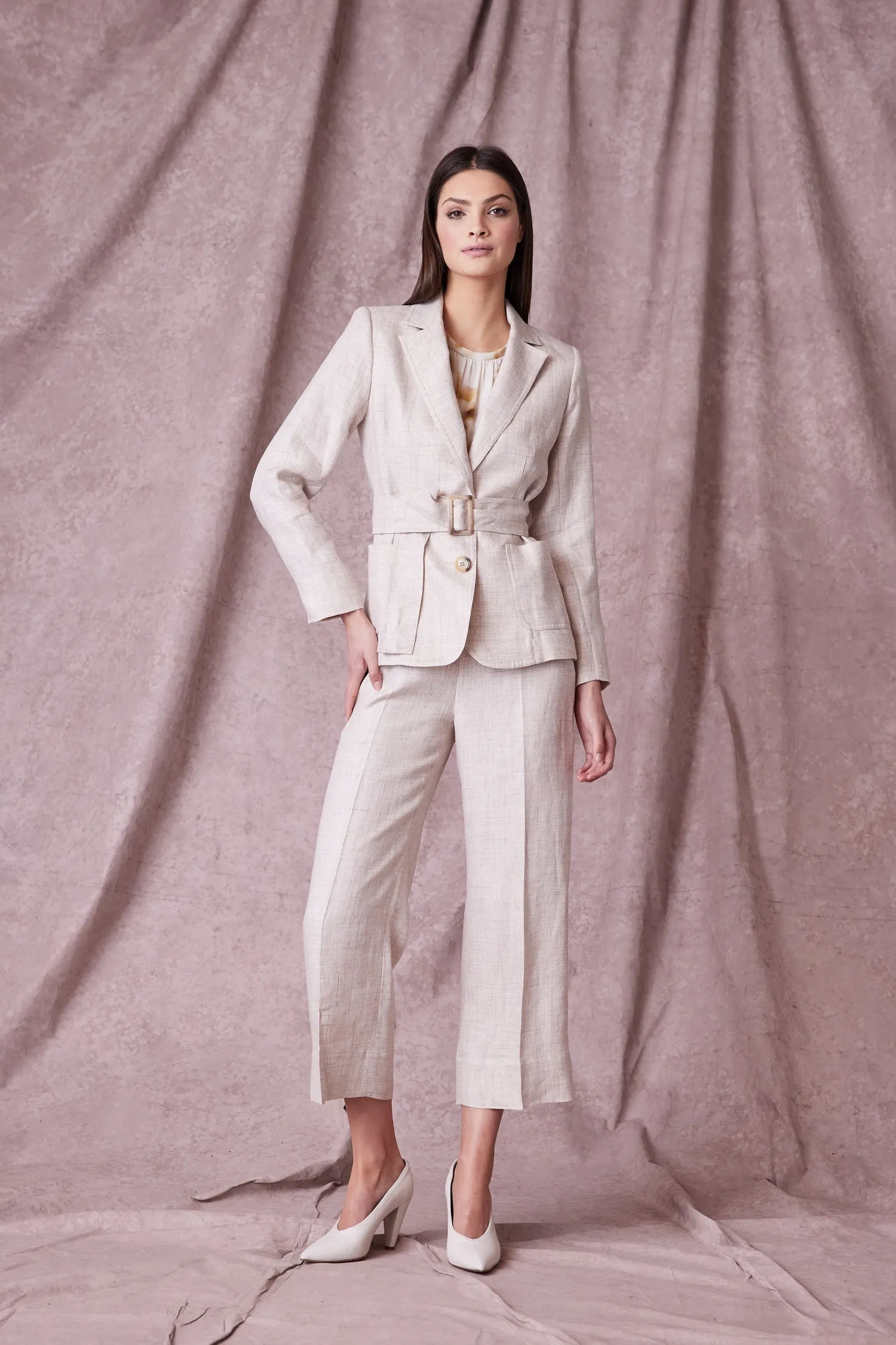 Relaxed Blazer - Natural