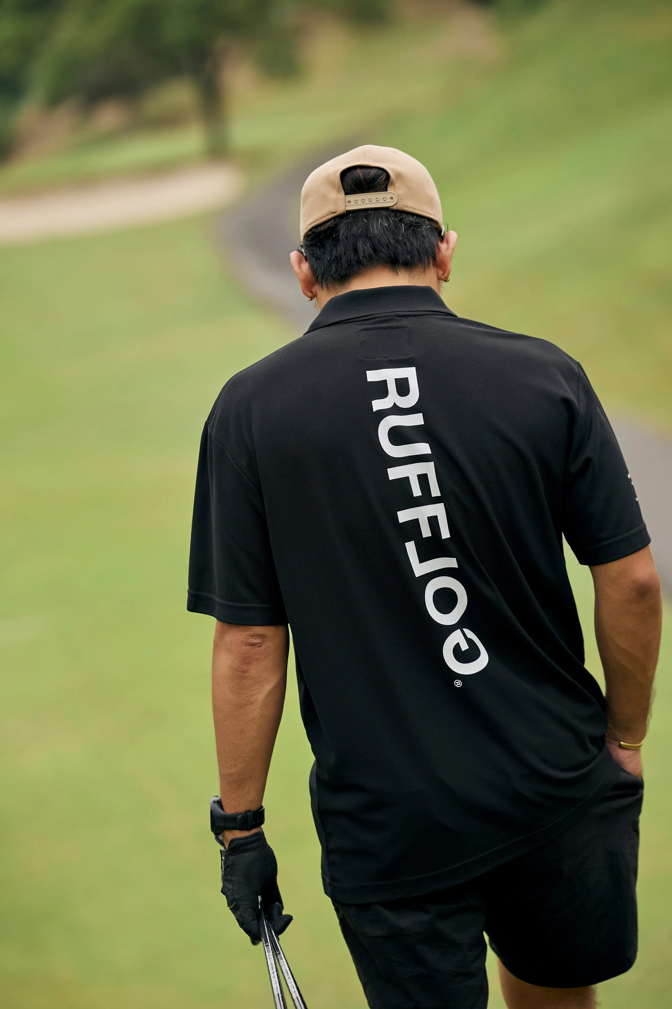 RUFFLOG BREATHABLE POLO BLACK