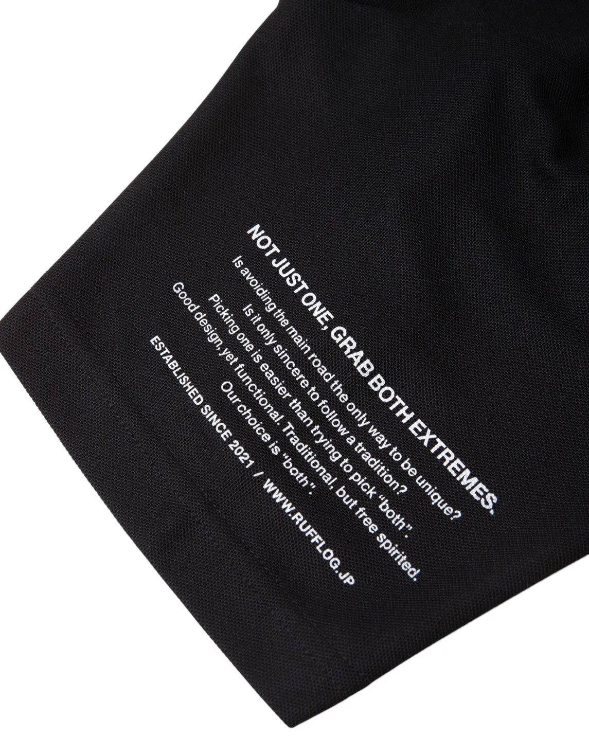 RUFFLOG BREATHABLE POLO BLACK