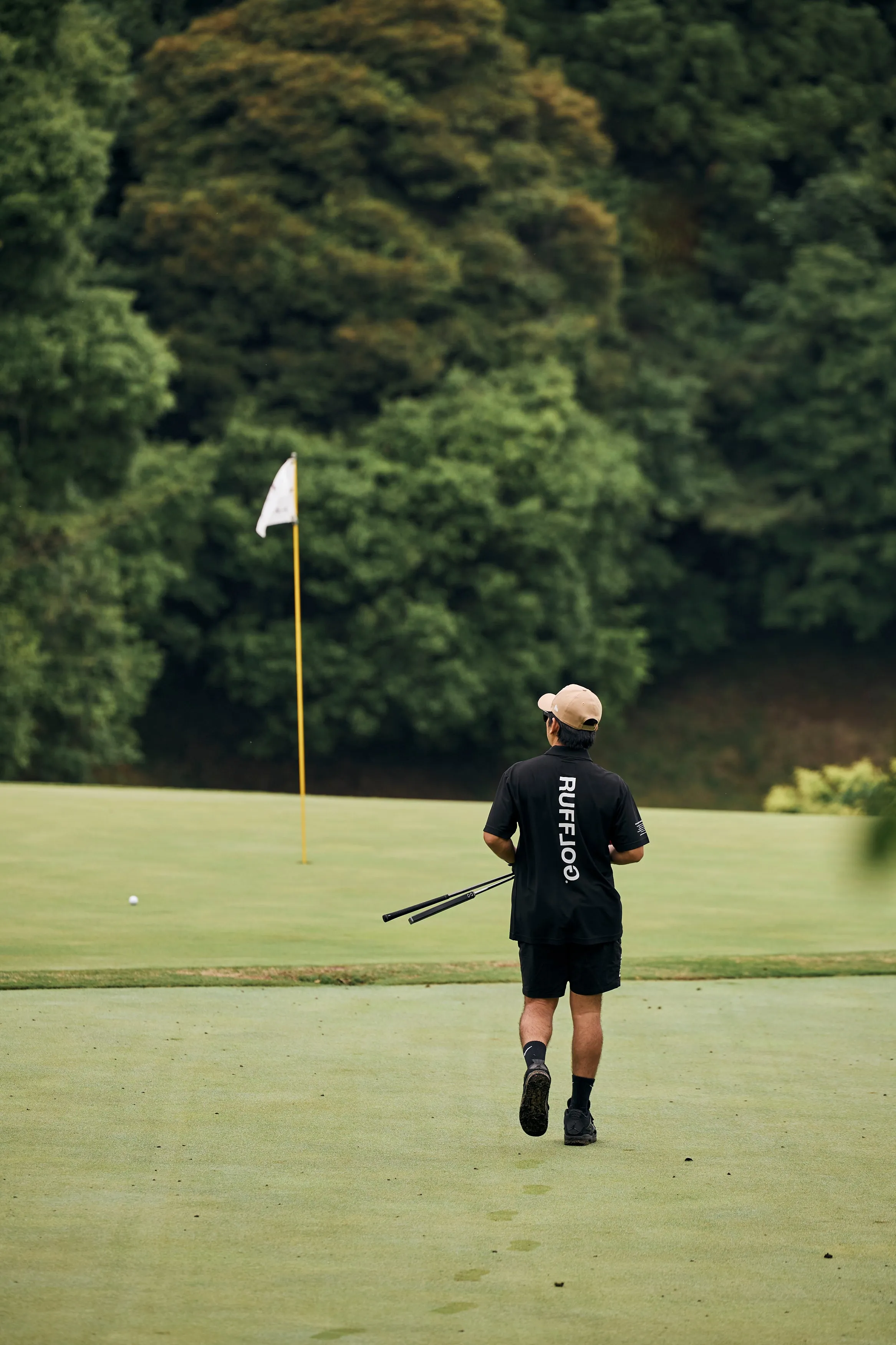 RUFFLOG BREATHABLE POLO BLACK