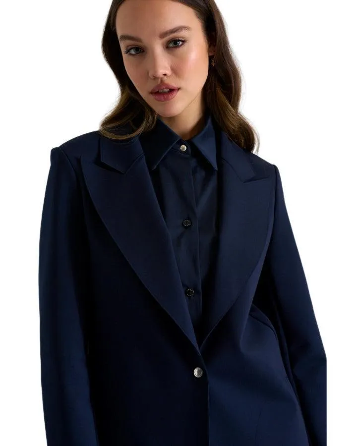 Shan Sofia 3D Long Blazer