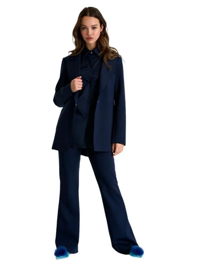 Shan Sofia 3D Long Blazer