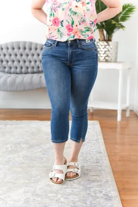 Sophie Mid-Rise Judy Blue Capris FINAL SALE