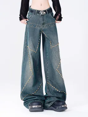 Stir Loose Wide Denim Pants