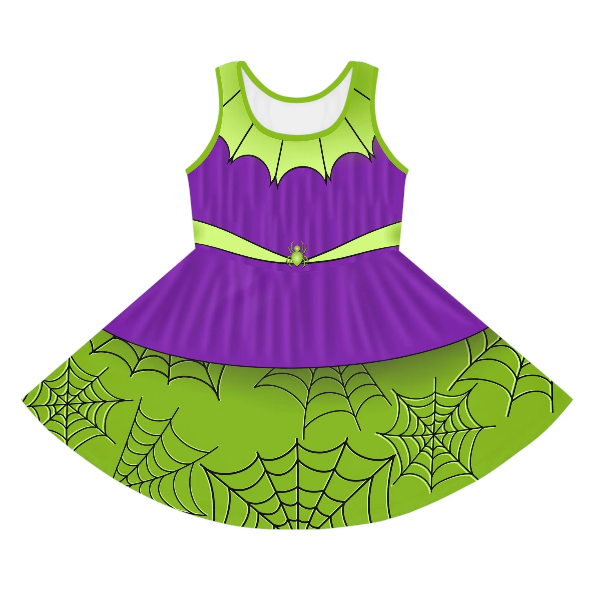 The Not so Scary Mouse Girls' Sleeveless Sundress