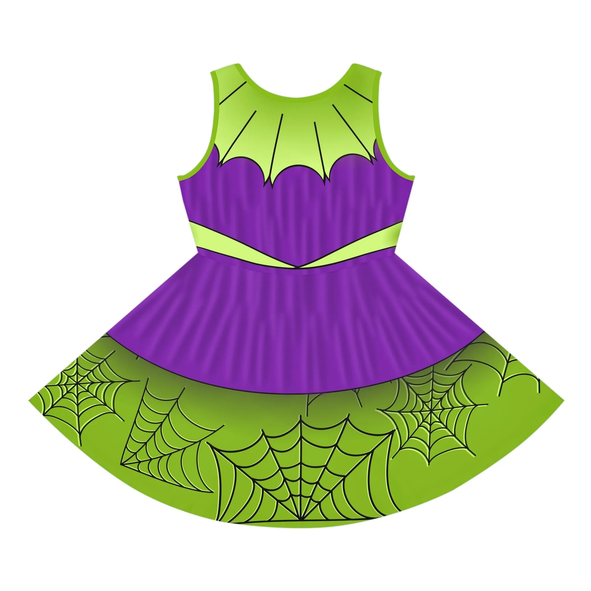 The Not so Scary Mouse Girls' Sleeveless Sundress