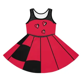 The Red Descendant Girls' Sleeveless Sundress