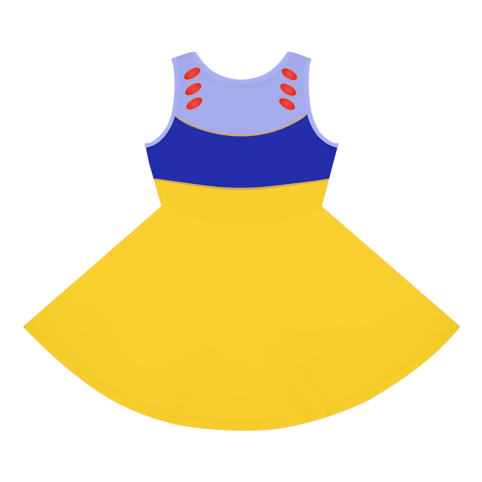 The Snow Girls' Sleeveless Sundress