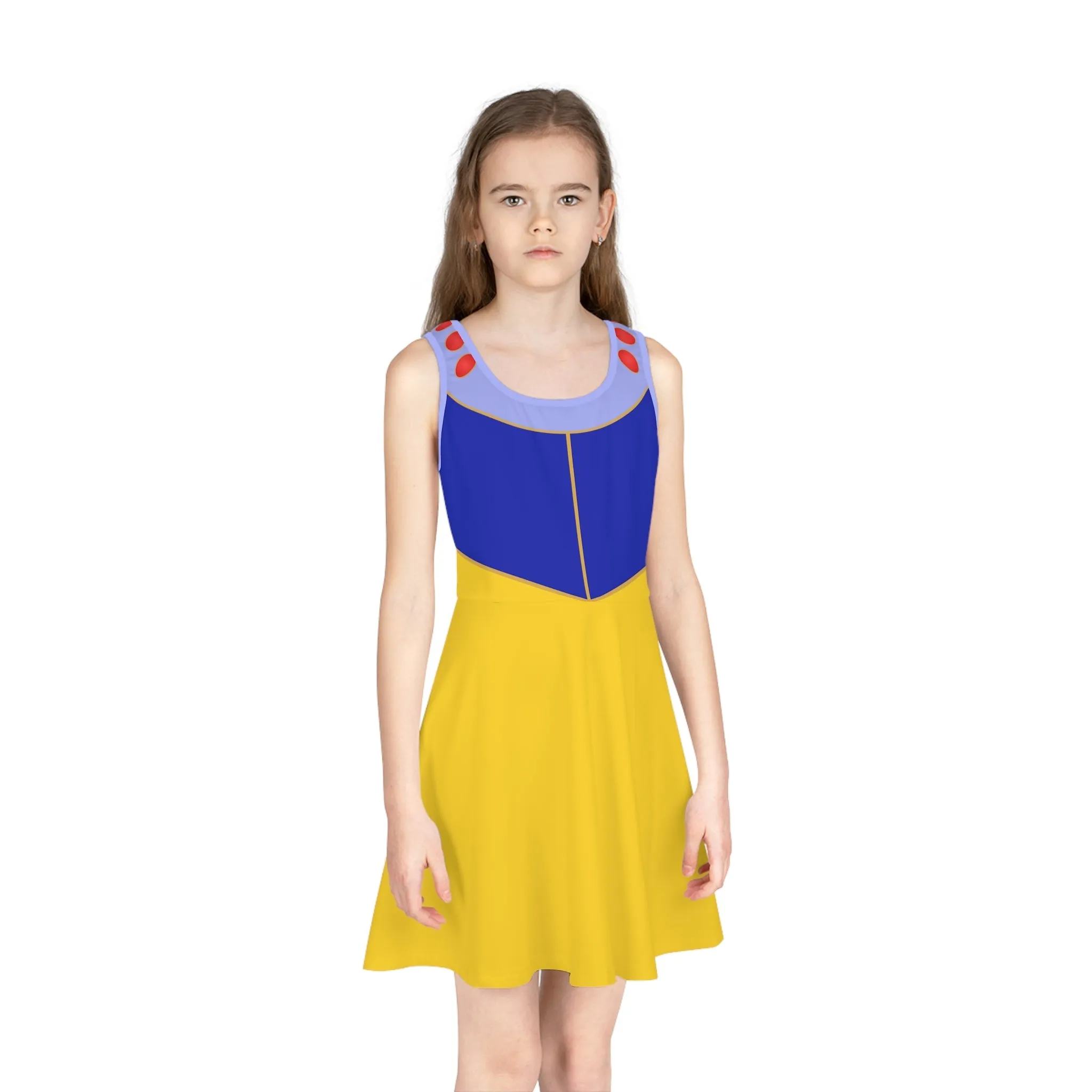 The Snow Girls' Sleeveless Sundress