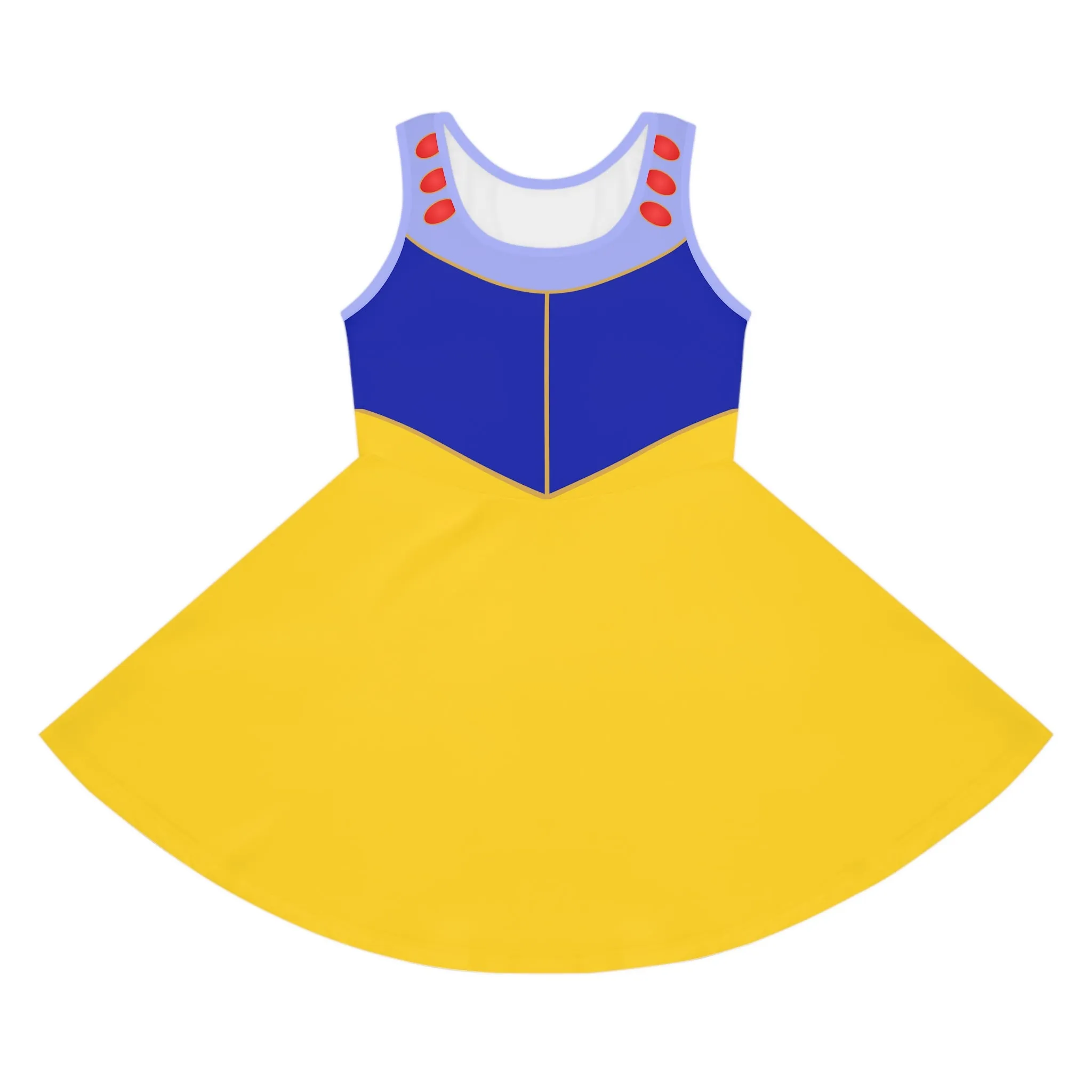 The Snow Girls' Sleeveless Sundress