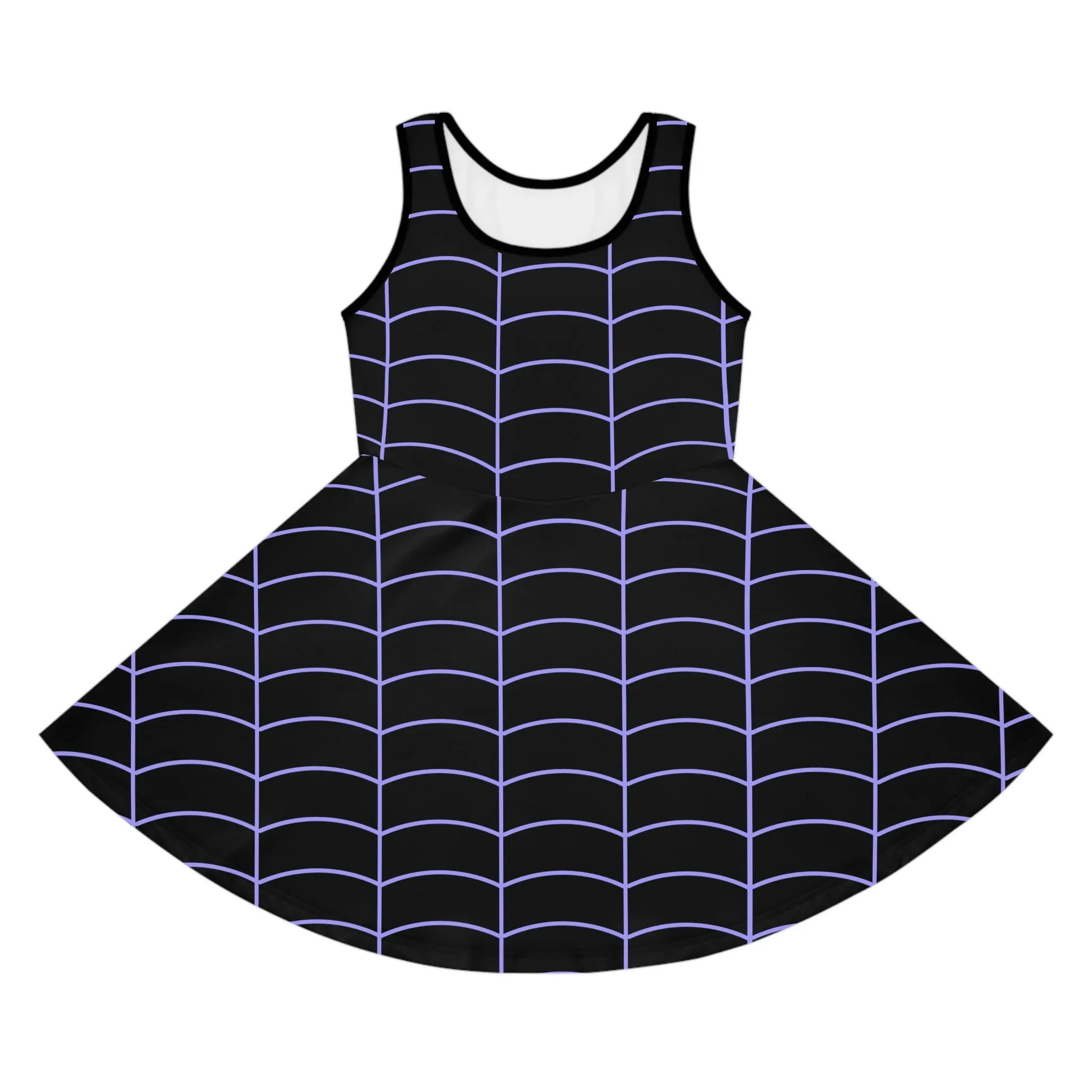 Vampire Girl Black Girls' Sleeveless Sundress