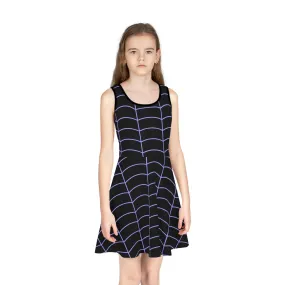 Vampire Girl Black Girls' Sleeveless Sundress