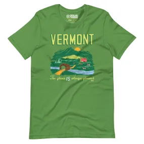 Vermont The Grass IS Always Greener Soft Style T-Shirt