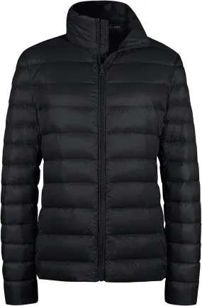 wantdo Women's Packable Ultra Light Weight Short Down Jacket