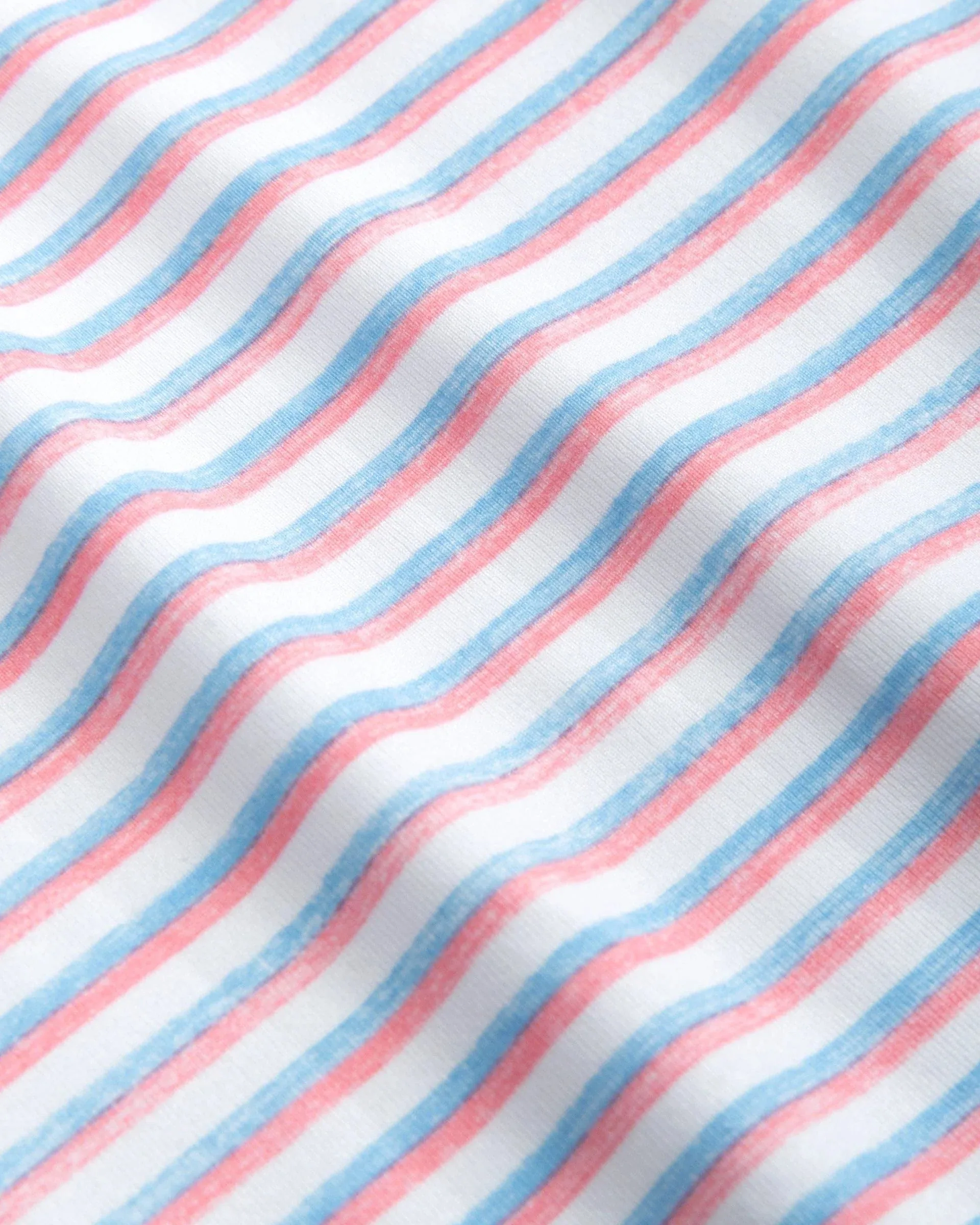 Warwick Striped Featherweight Performance Polo in Maliblu by Johnnie-O