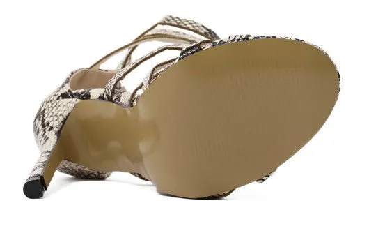 Women's Stylish Thin Heel Sandals
