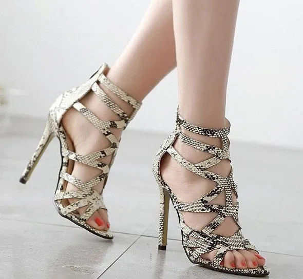 Women's Stylish Thin Heel Sandals