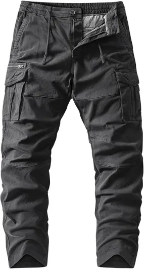 Work Pants for Men Construction Tactical Cargo Pants with Pockets 2024 Relaxed Fit Tactical Pants Camo Cargo Pants